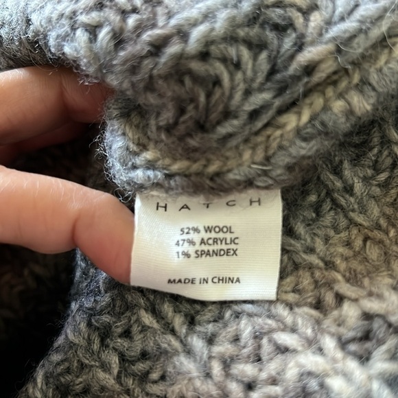 HATCH Collection The Fashioned Knit Turtleneck Size Small Maternity NWT - Picture 9 of 10